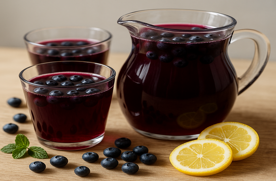 Blueberry compote